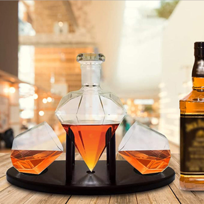 Diamonh Wine Container