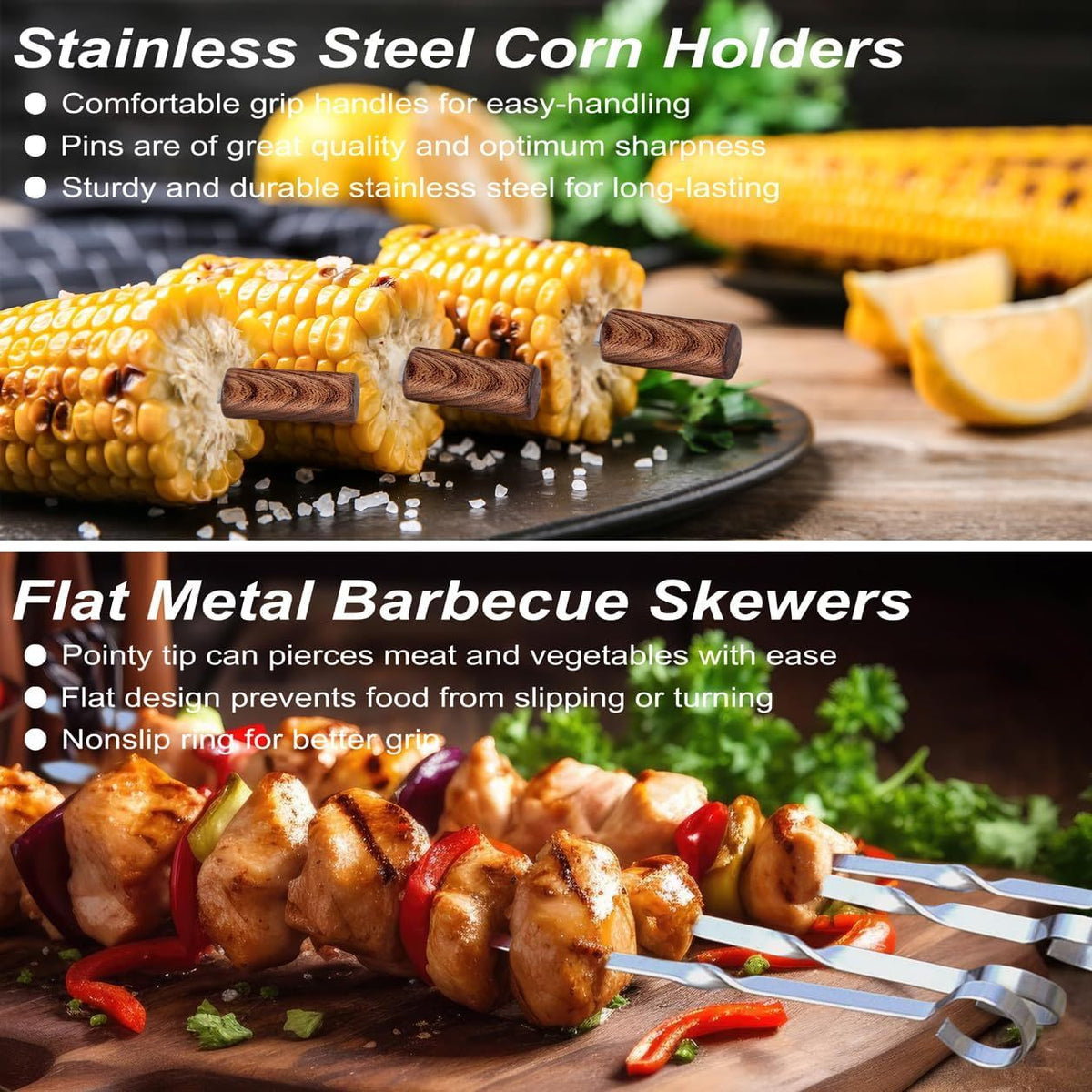 POLIGO 29 PCS BBQ Grill Accessories Stainless Steel