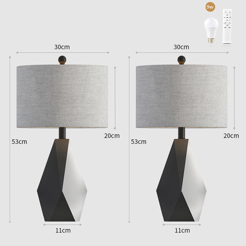 Geometric Bedside Lamp