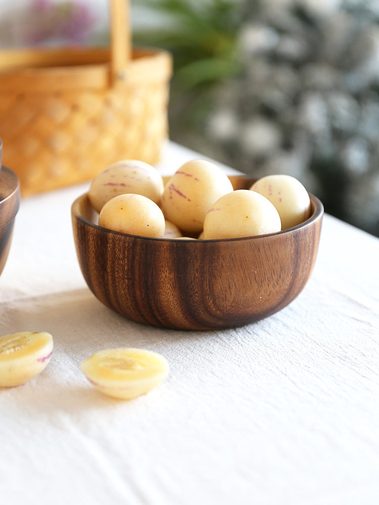 Natural Wooden Bowl
