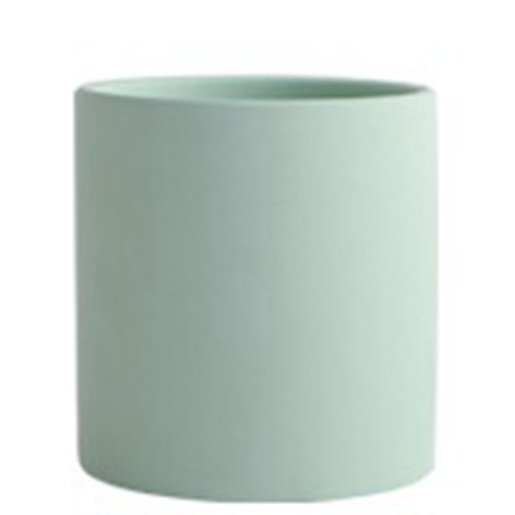 Nordic Industrial Style Colorful Ceramic Flowerpot