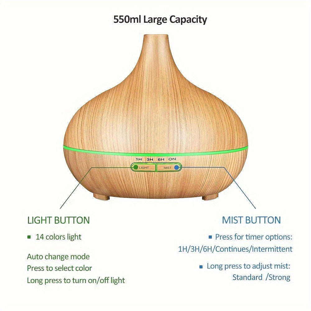 550ML Aromatherapy Oil Diffuser