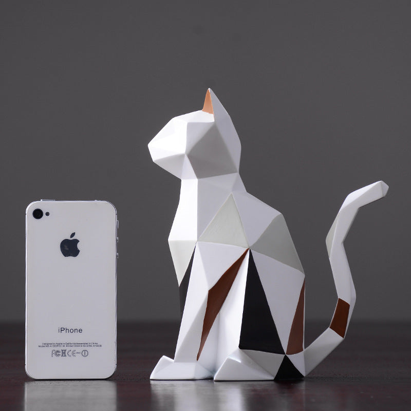 European style modern minimalist geometric animal ornaments