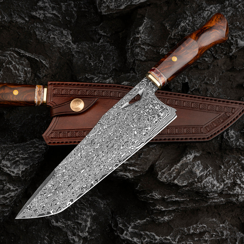Damascus Steel Kitchen Knife Professional