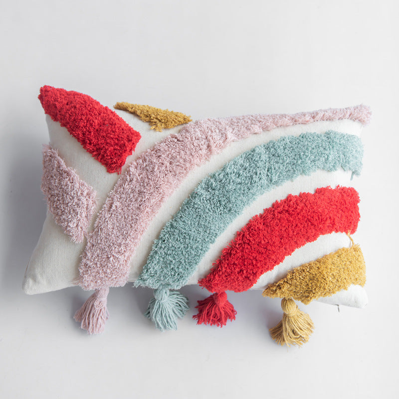Modern Simple Loop Pile Pillowcase