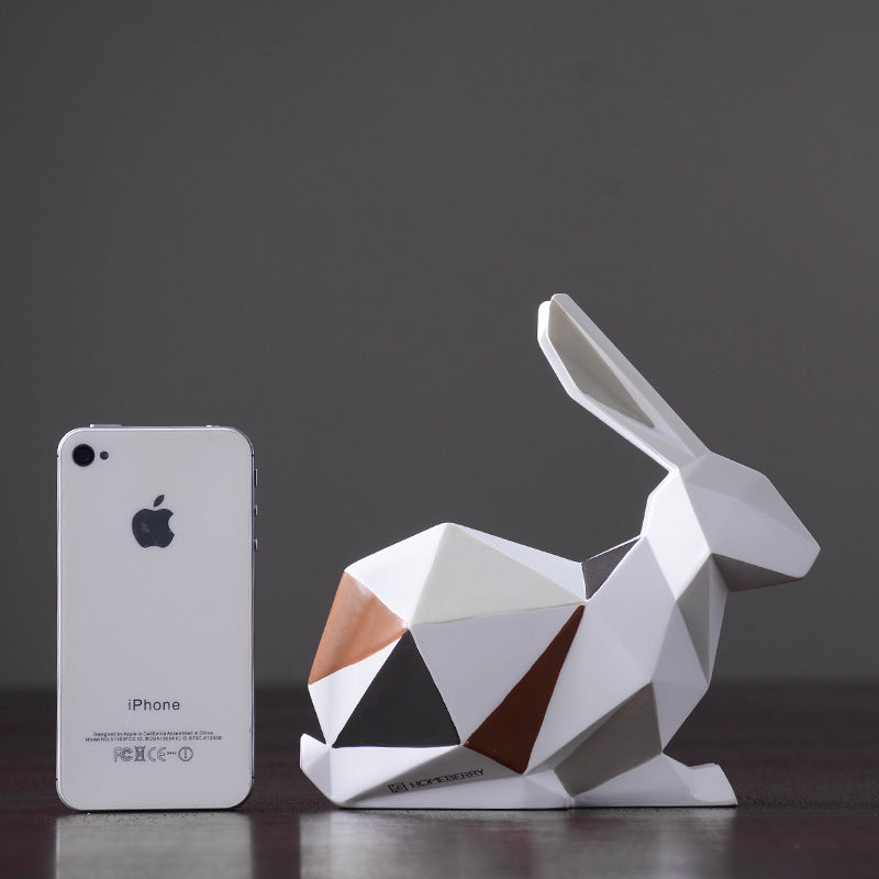 European style modern minimalist geometric animal ornaments