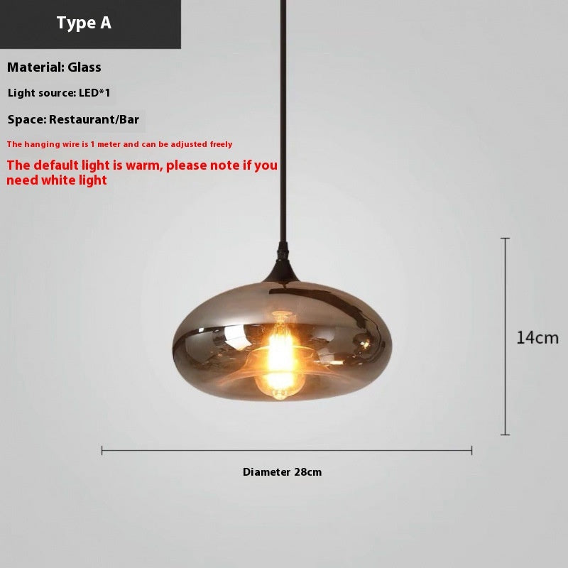 Personality Glass Lamp
