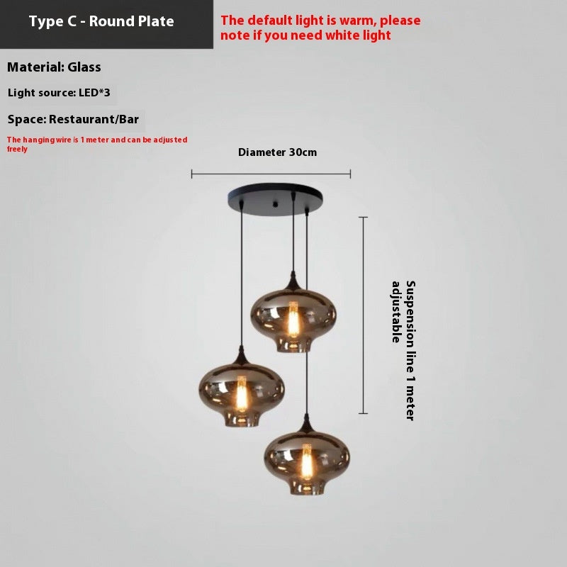 Personality Glass Lamp