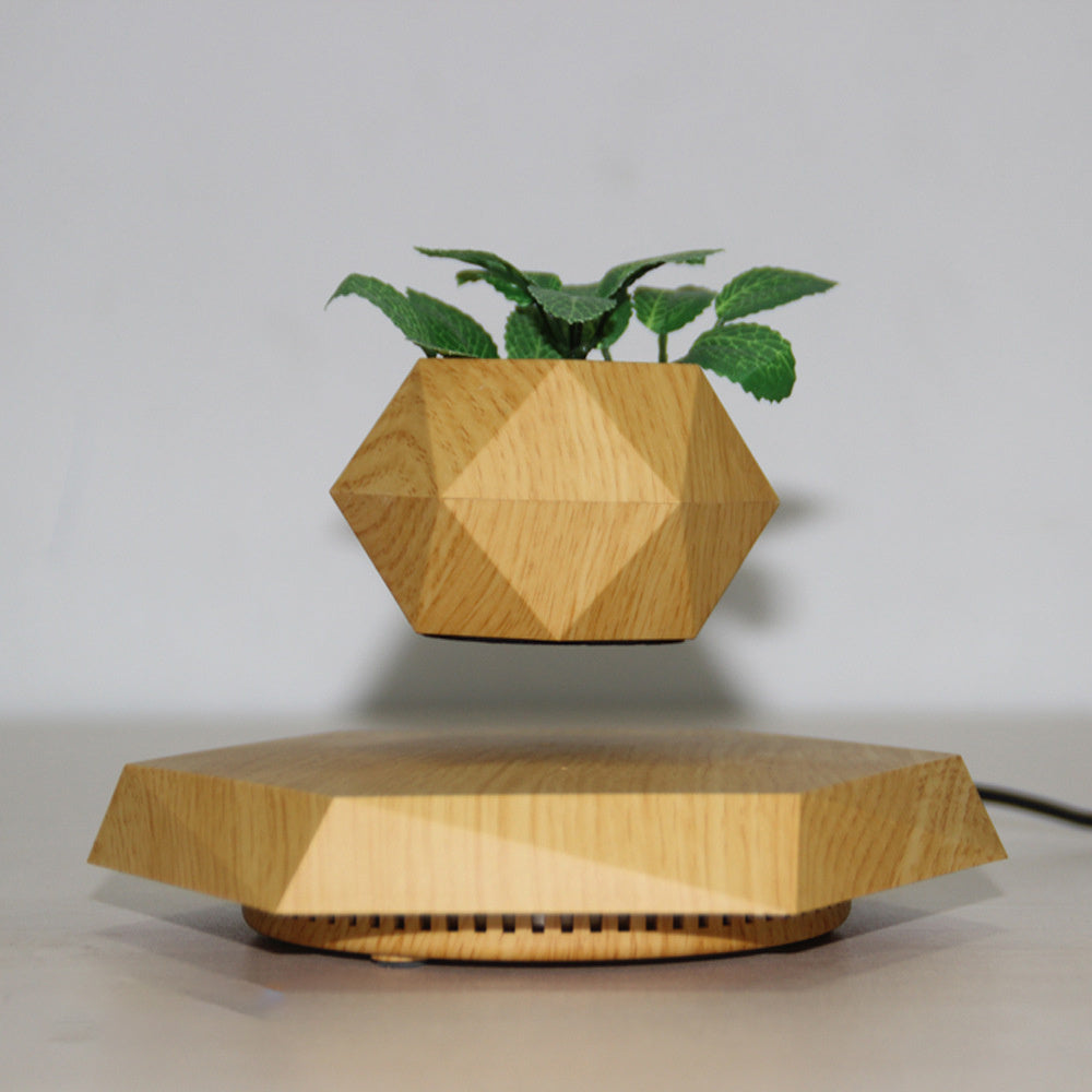 Floating Magnetic Levitating Planter