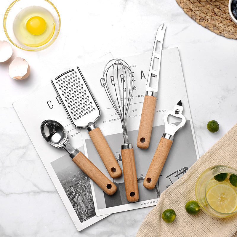 Kitchen Gadget Wooden Handle