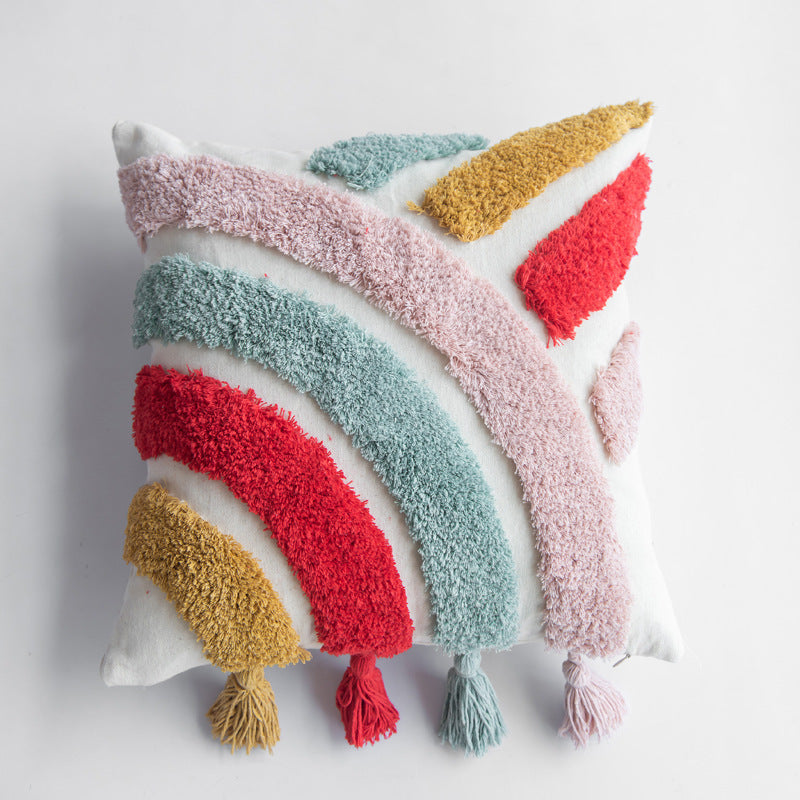Modern Simple Loop Pile Pillowcase