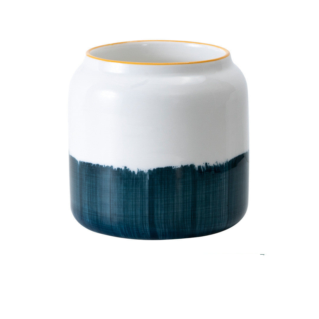 Creative Modern Style Hand-painted Ceramic Flower Pot