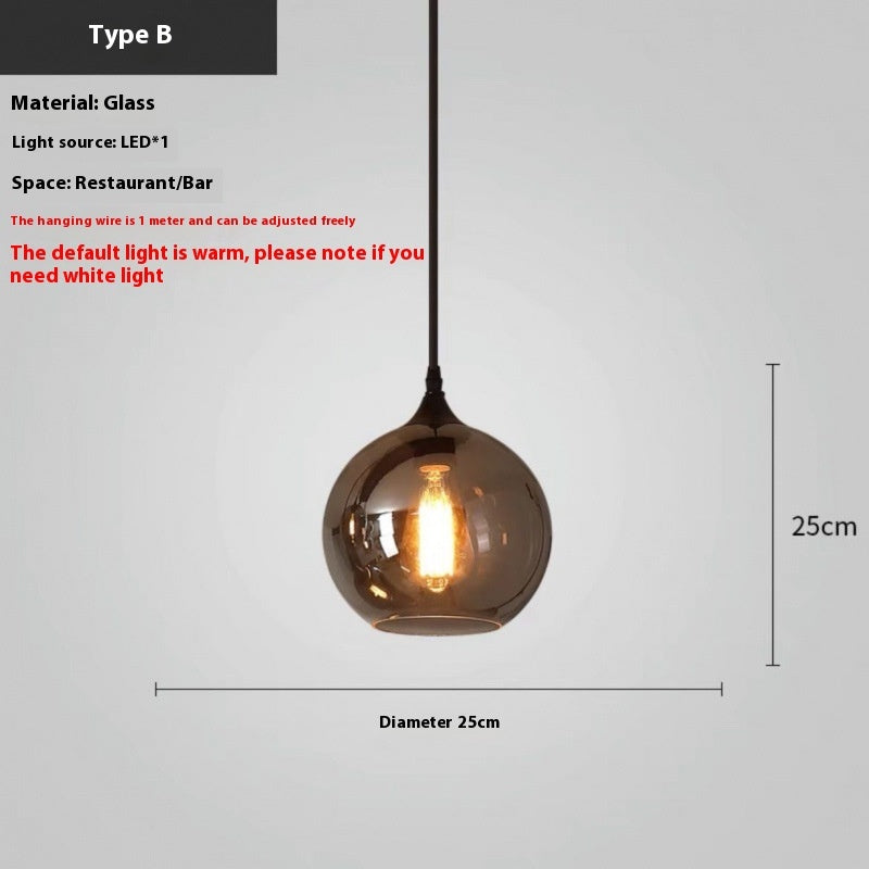 Personality Glass Lamp