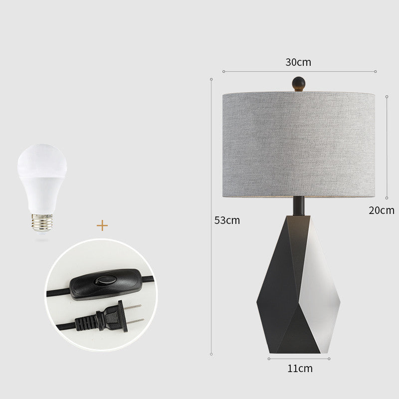 Geometric Bedside Lamp
