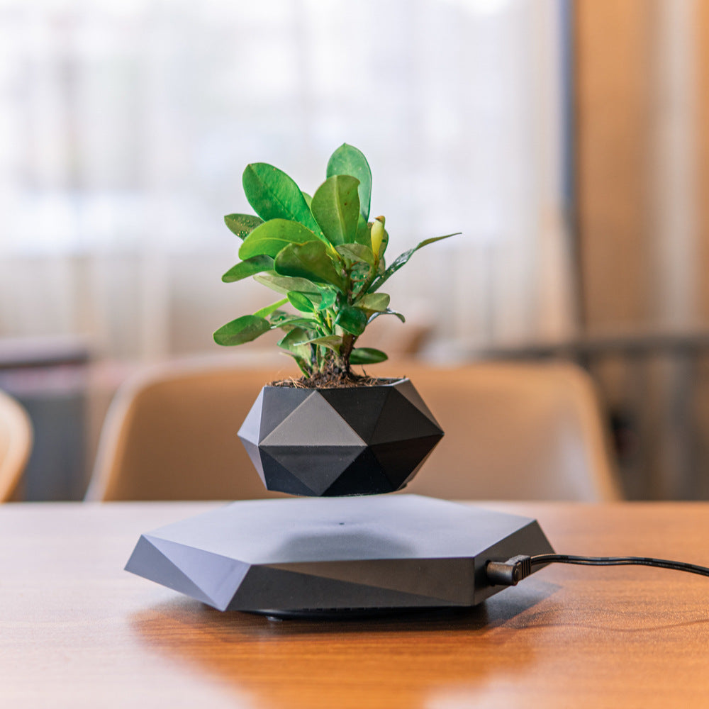 Floating Magnetic Levitating Planter