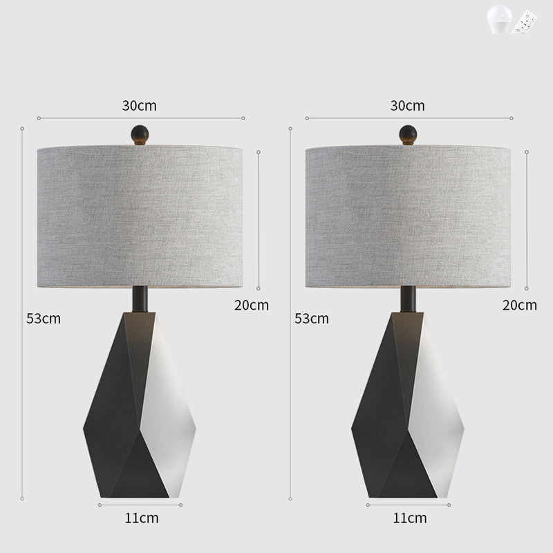 Geometric Bedside Lamp