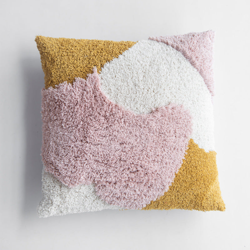 Modern Simple Loop Pile Pillowcase
