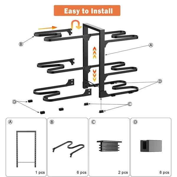 Pots And Pans Organizer