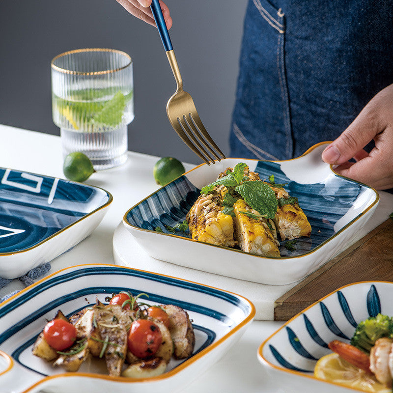 Ceramic Plate Creative Personality