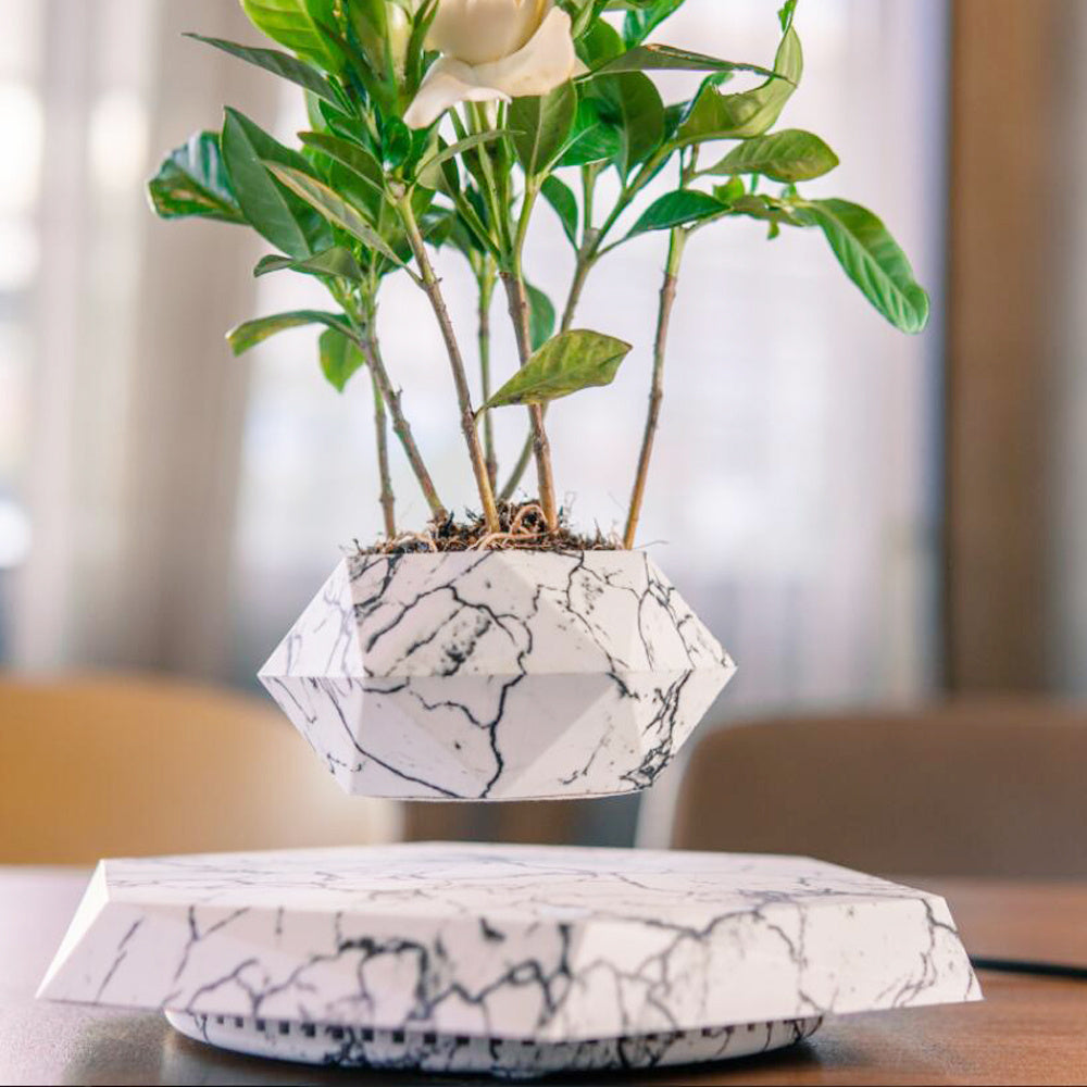 Floating Magnetic Levitating Planter