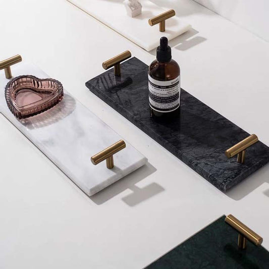 Nordic Style Mild Luxury Marble Tray