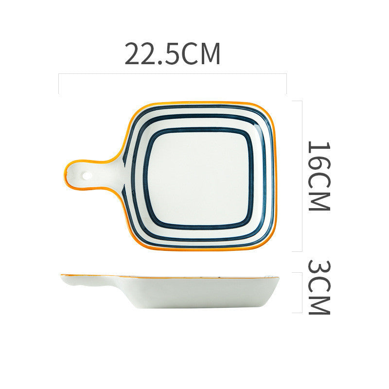 Ceramic Plate Creative Personality