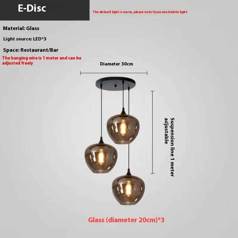 Personality Glass Lamp