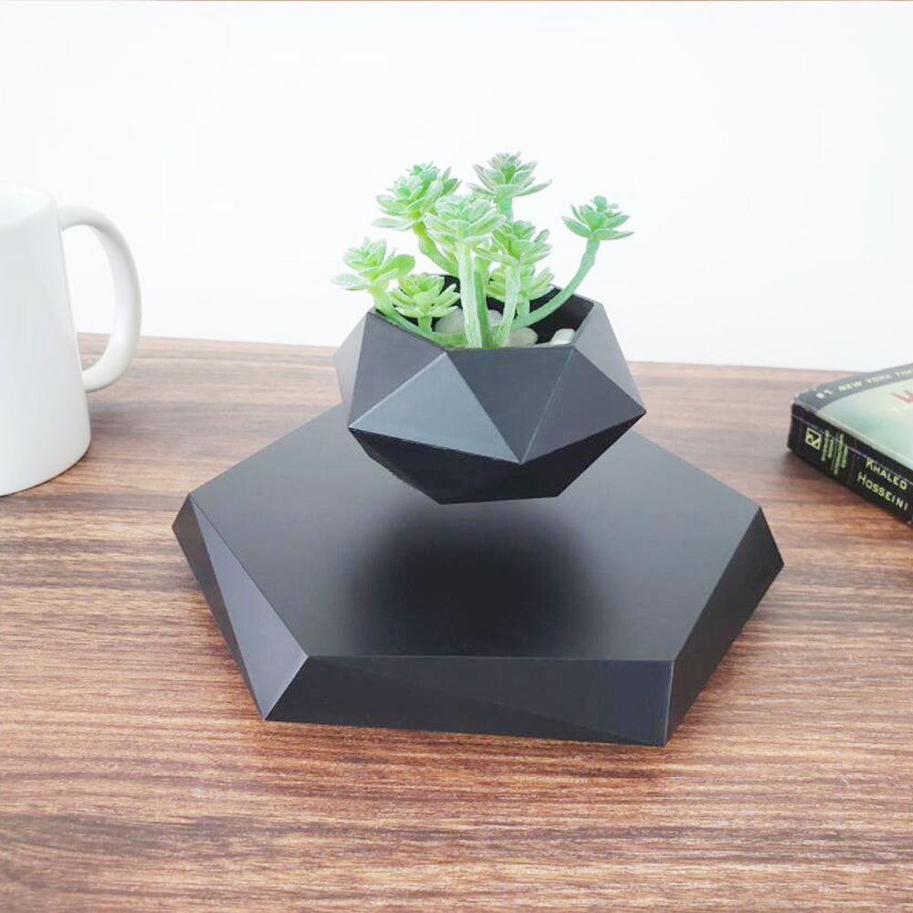 Floating Magnetic Levitating Planter