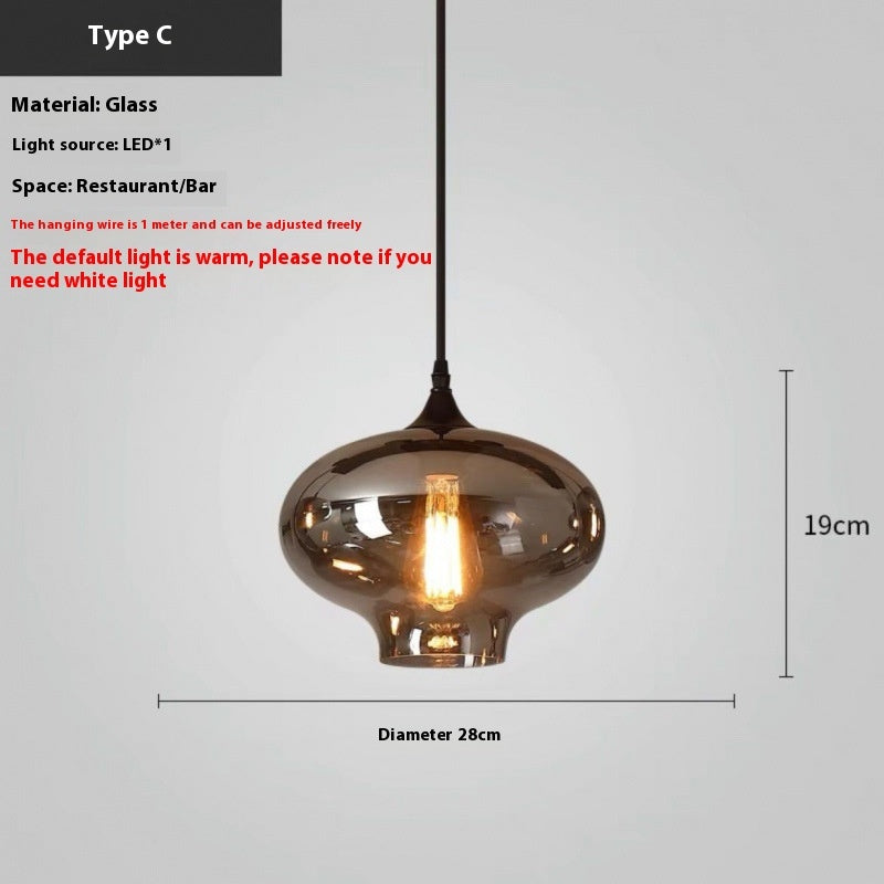 Personality Glass Lamp
