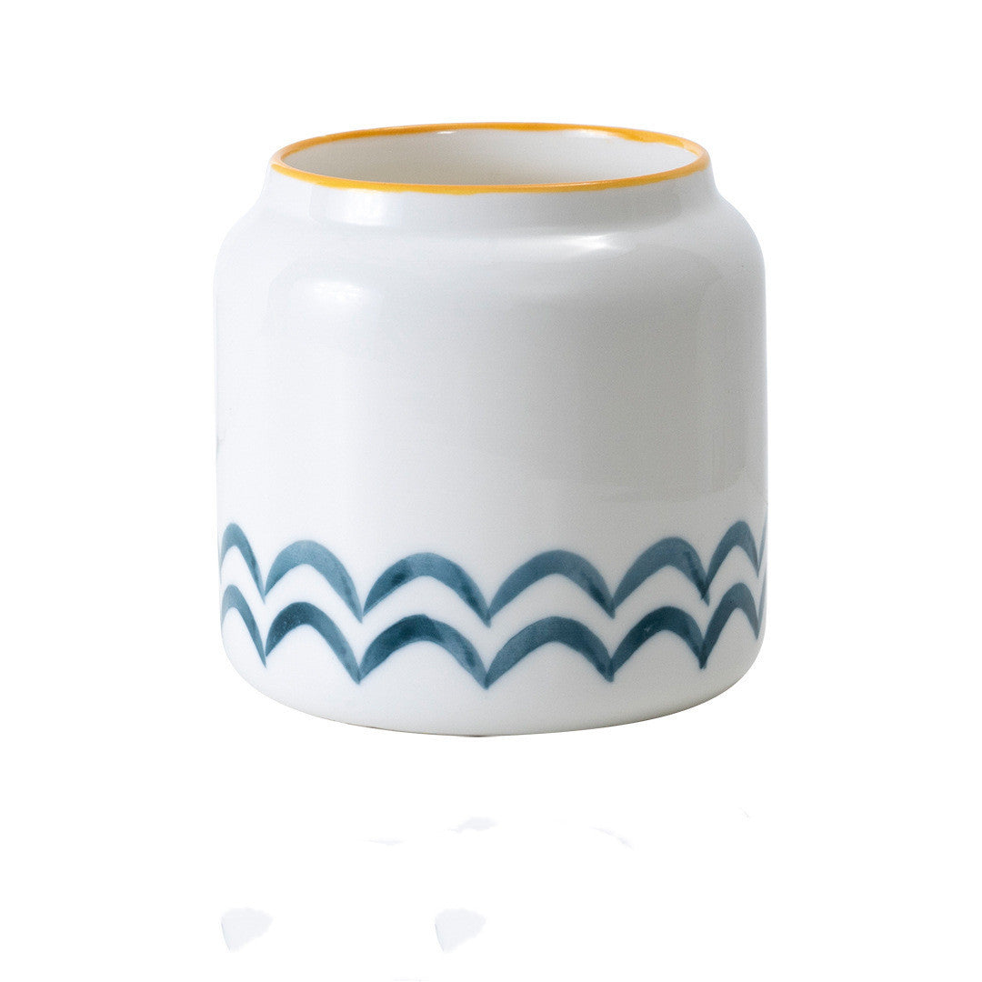 Creative Modern Style Hand-painted Ceramic Flower Pot
