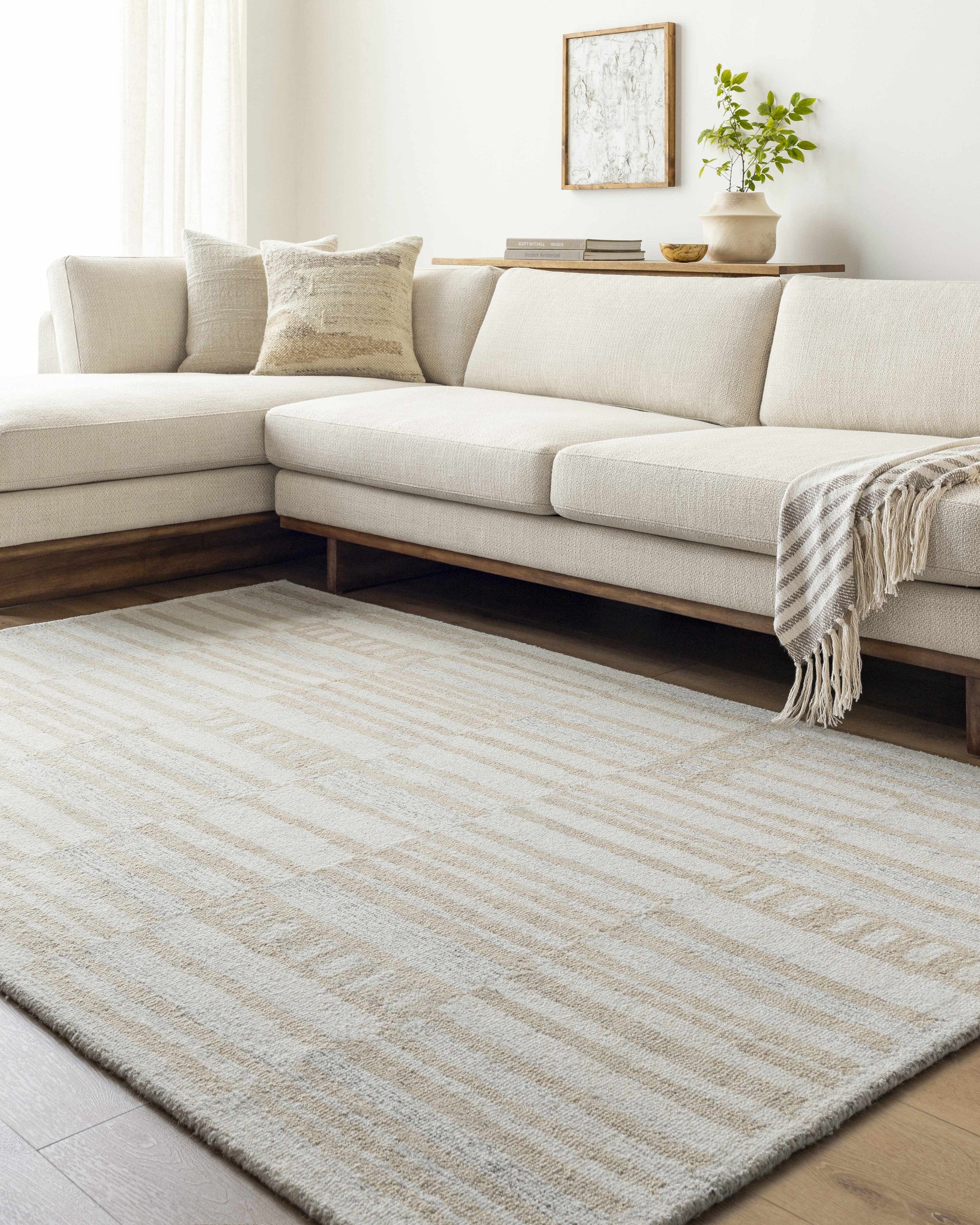 Shoji Modern Wool Rug-5