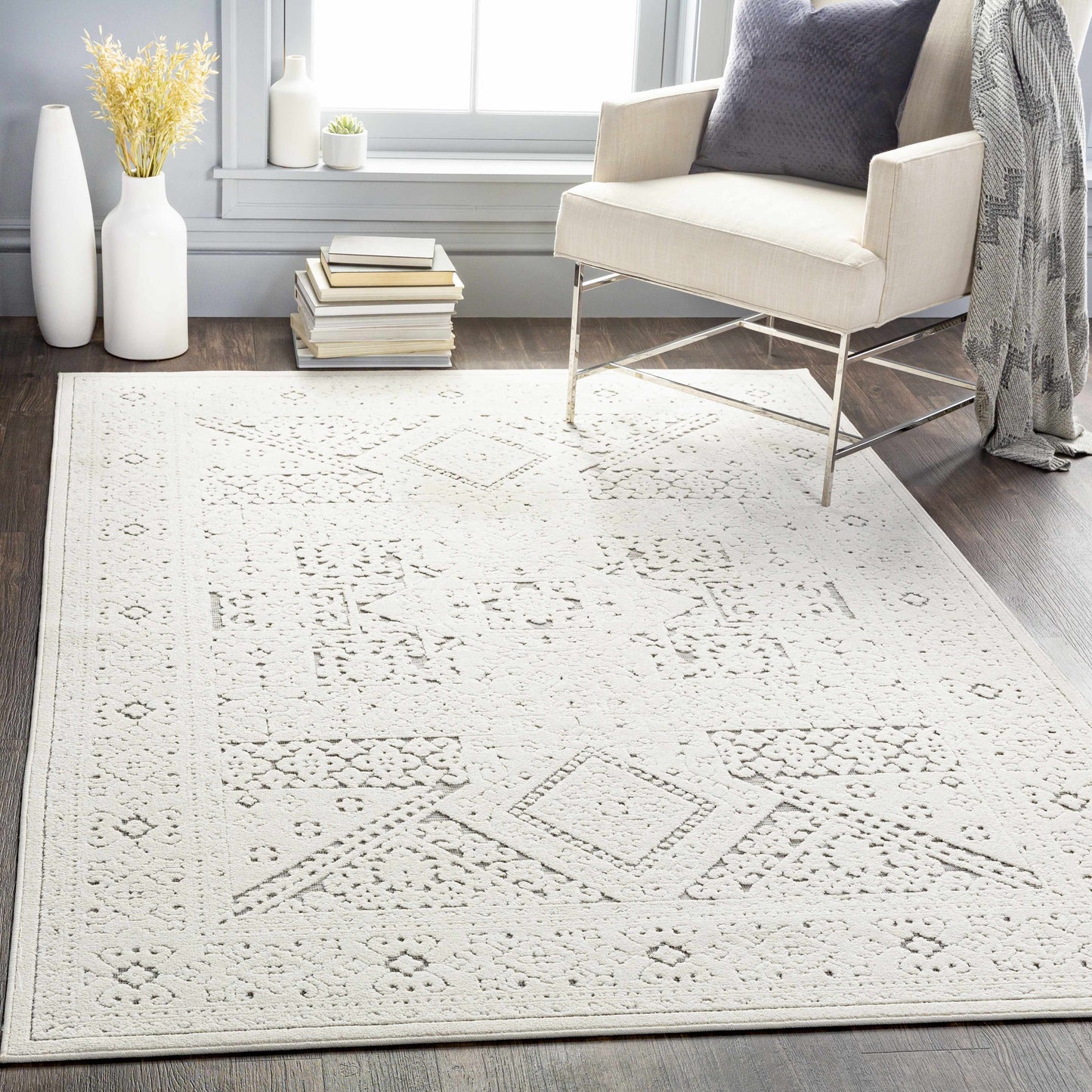 Wiluna 3D Outdoor Area Rug - Clearance-1